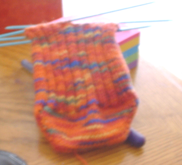 i cannot capture this sock in any light, in anyway.  very annoying