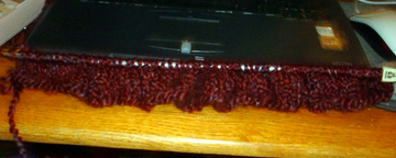 looks like a lot of.... yarn. and some needles.....