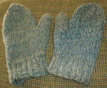 i was knittin' the mittens...