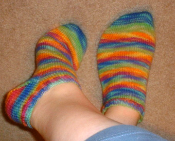 regia ringel clown, size 2US needles, and all my love