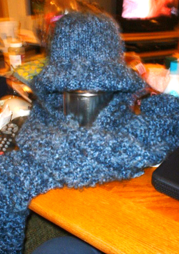  on my lovely tin can model...