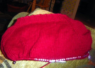 almost done the raglan shaping